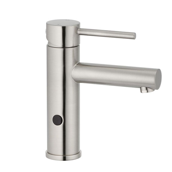 Mizu Drift Dual Function Sensor Basin Mixer Brushed Nickel